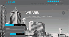 Desktop Screenshot of goughrecruitment.com