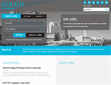 Tablet Screenshot of goughrecruitment.com